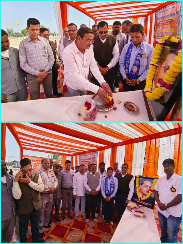 Valmiki Samaj starts cricket competition on the occasion of 68th death anniversary of Dr. Bhimrao Ambedkar