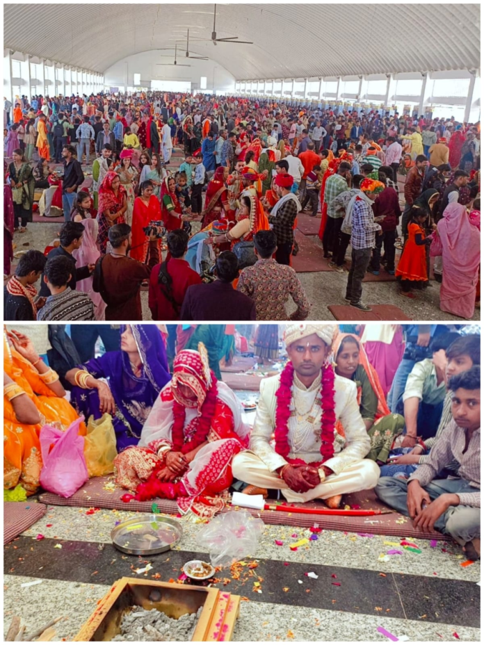 श्री सांवरिया सेठजी की पावन धरती पर आयोजित हुआ 15वां सर्व समाज सामूहिक विवाह सम्मेलन