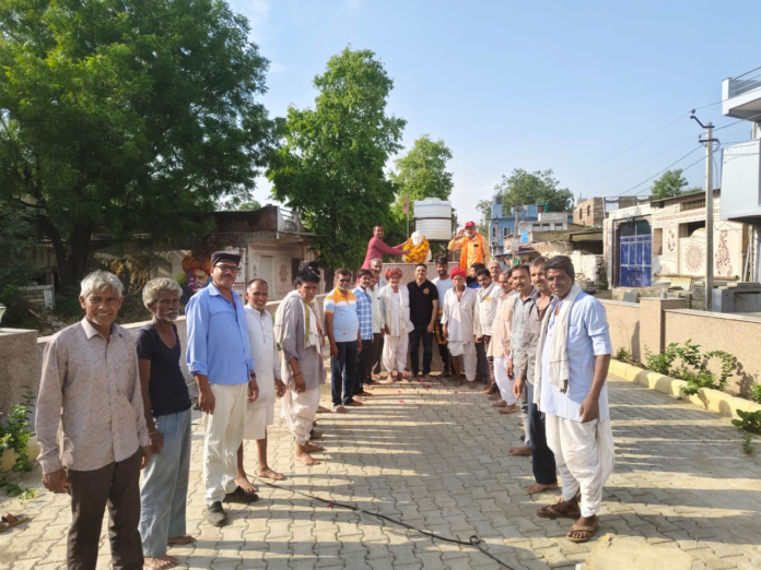 Former Prime Minister Rajiv Gandhi's death anniversary was celebrated as Martyrdom Day in Badoli Madhosingh
