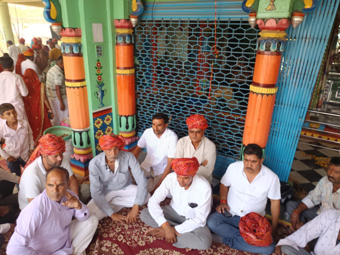 क्षेत्र में सुख, शांति और समृद्धि की कामना के साथ हुआ धार्मिक आयोजन